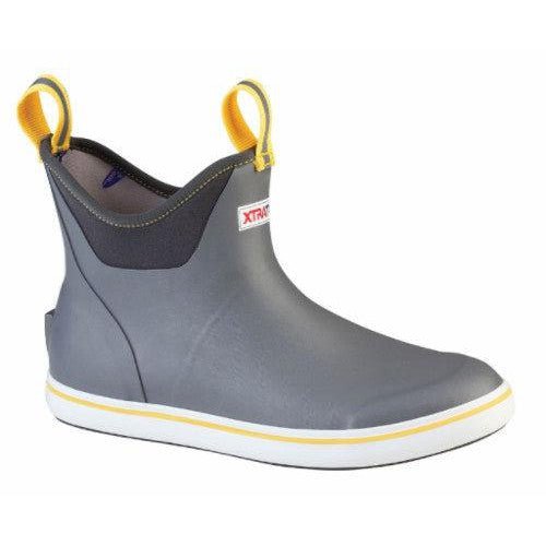 Xtratuf BootsXtratuf 22735 6" Ankle Deck Boot Gray Yellow - FootwearXtratuf 22735 Ankle Deck Boot22735 - 8
