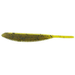 YamamotoYamamoto 3.75" Shad Shape Worm - Shad Style BaitsGreen Pumpkin w/ Black FlakeYAM - 68L - 10 - 297