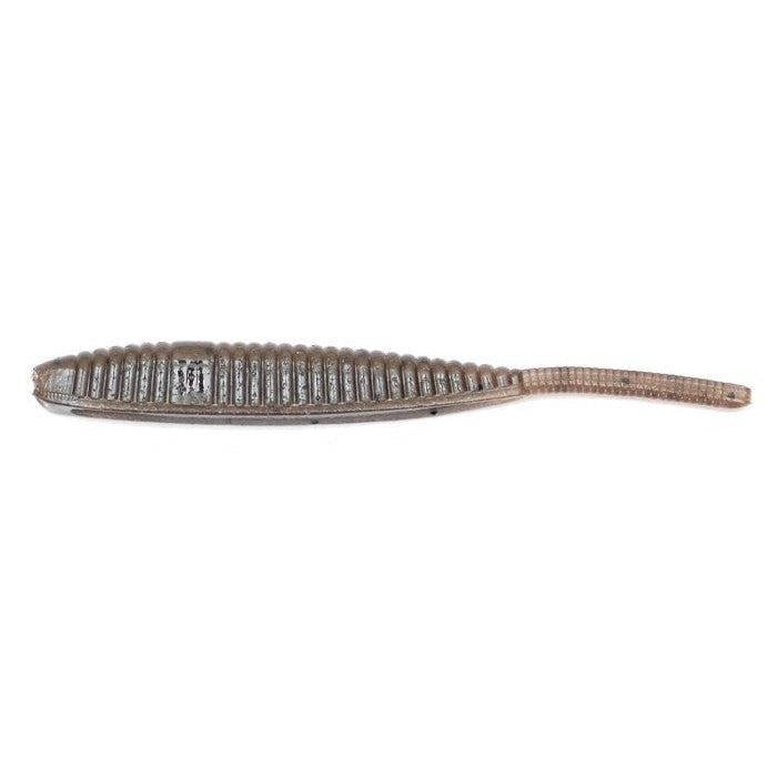YamamotoYamamoto 3.75" Shad Shape Worm - Shad Style BaitsCinnamon w/ Black FlakeYAM210*