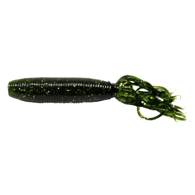 YamamotoYamamoto 4" Fat Ika - Tubeswatermelon w/ small gold and black flake IKA101