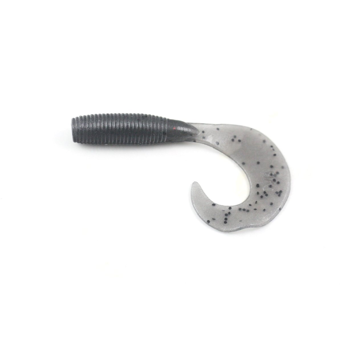 YamamotoYamamoto 5" Single Tail Grub - GrubsSmoke w/ Large Black FlakeYAM - 18 - 20 - 150