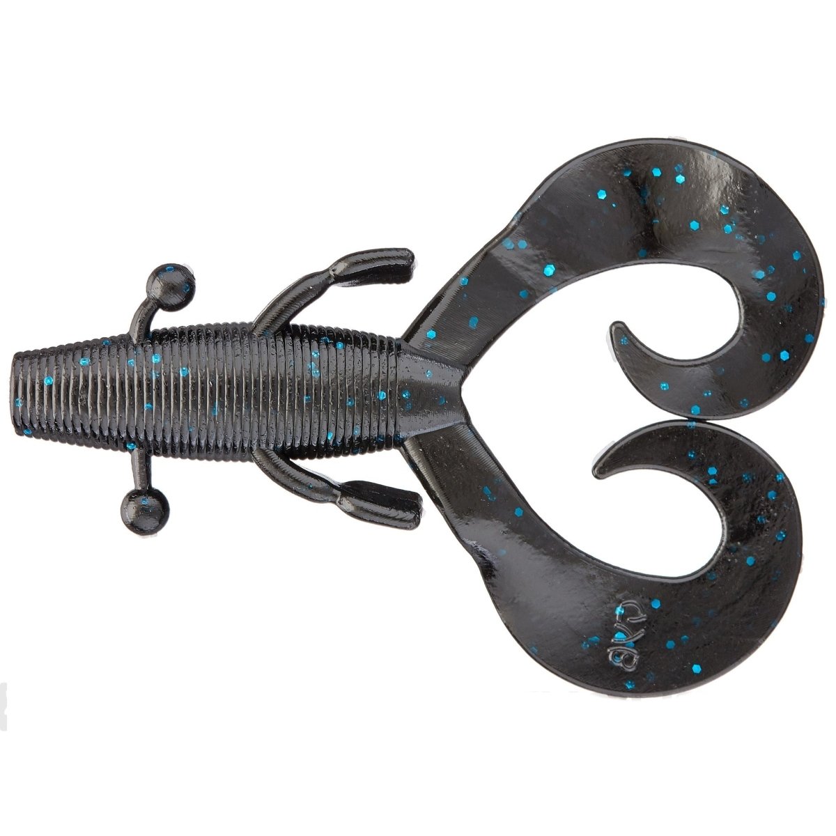 YamamotoYamamoto Cowboy - Creature Baits021 Black Large Blue FlakeGYAM - BLBF - 021