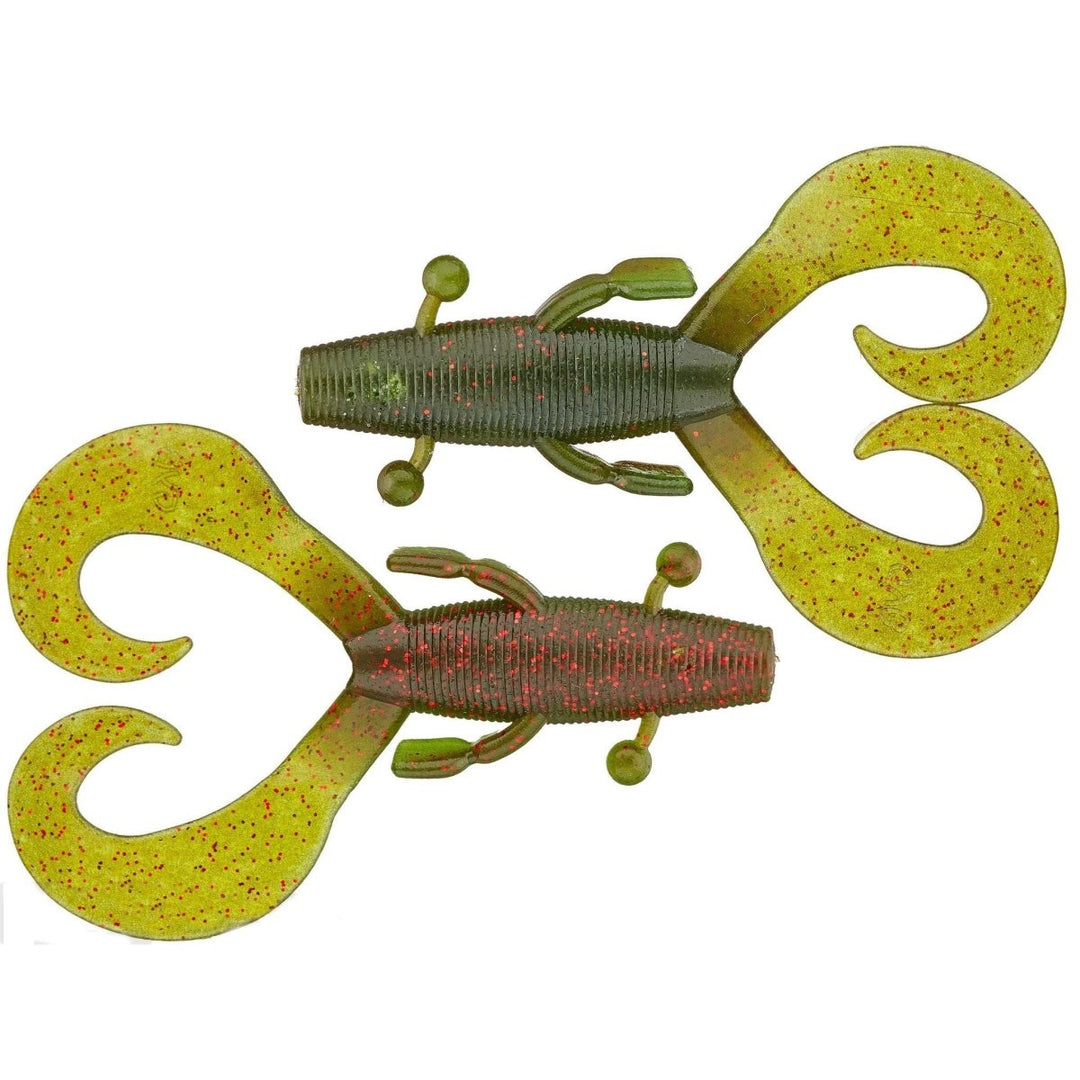 YamamotoYamamoto Cowboy - Creature Baits 925 Green Pumpkin Red FlakeGYAM - GPR - 925