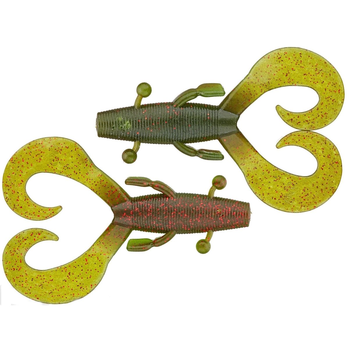 YamamotoYamamoto Cowboy - Creature Baits 925 Green Pumpkin Red FlakeGYAM - GPR - 925