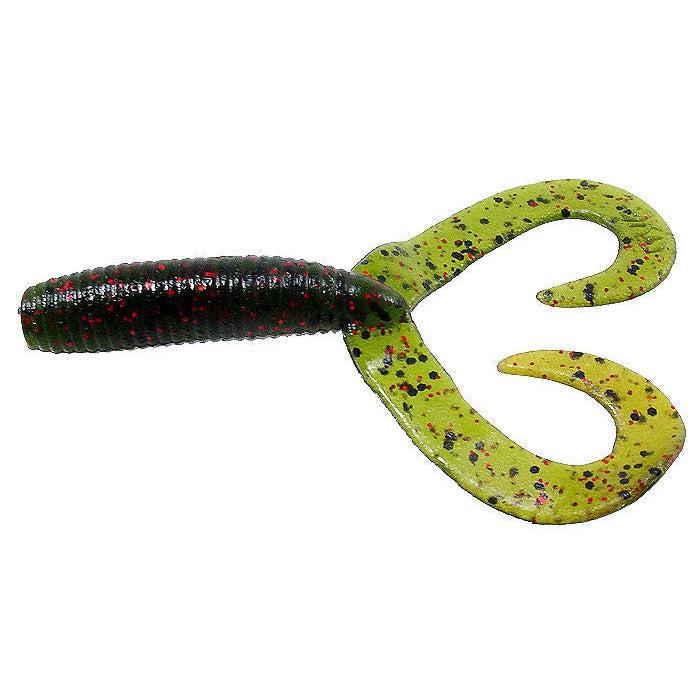 Yamamoto Double Tail Grub – Dual Tail Jig Trailer, Spider Jig & Spinnerbait Bait – Tackle Express