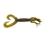 YamamotoYamamoto Double Tail Hula Grub - Spider JigsGreen Pumpkin w/ Purple CopperYAM - 97 - 10 - 330