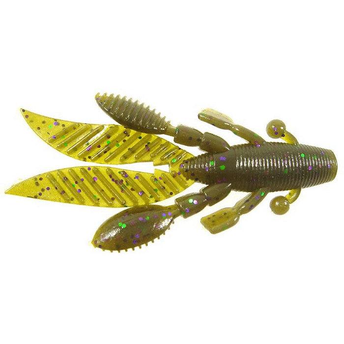 YamamotoYamamoto Flappin Hog LG - Creature BaitsGreen Pumpkin w/ Large Green and Purple FHL - 05 - 301YAM521