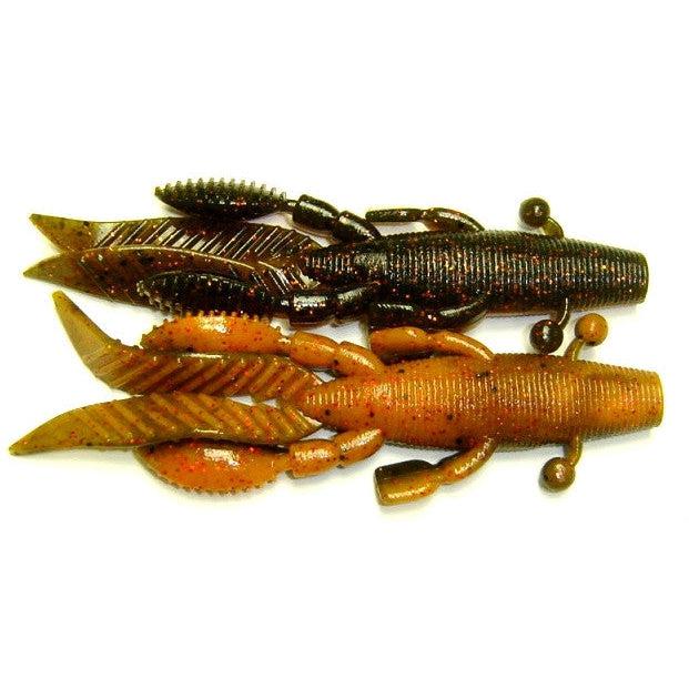 YamamotoYamamoto Flappin Hog LG - Creature BaitsWatermelon w/ Copper Flake and Orange w/ Red Flake FHL - 05 - 956YAM521