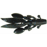 YamamotoYamamoto Flappin Hog LG - Creature BaitsBlack w/ Large Blue Flake FHL - 05 - 021YAM523