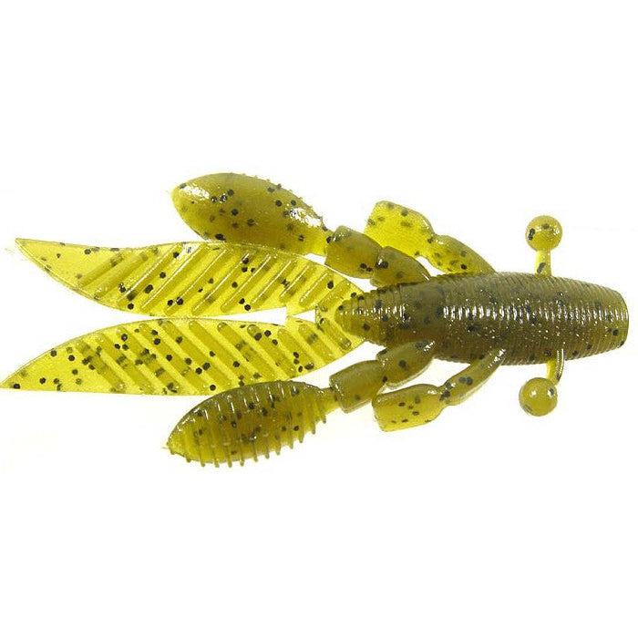 YamamotoYamamoto Flappin Hog LG - Creature BaitsGreen Pumpkin w/ Black Flake FHL - 05 - 297YAM524