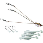 YumYum Yumbrella Umbrella Rigs - Umbrella RigYUMbrella 3 - Wire Rig Kit with Heads and Plastics0141 - 7469