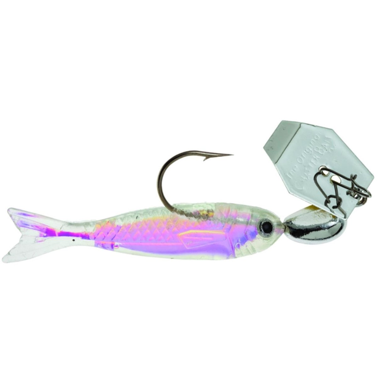 Z ManZ - Man Chatterbait Flashback Mini - ChatterbaitSilver/NaturalCB - FBMINI116 - 02