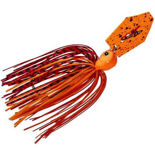 Z ManZ - Man Jack Hammer Chatterbait - ChatterbaitFire Craw Orange BladeCBJH38 - 21
