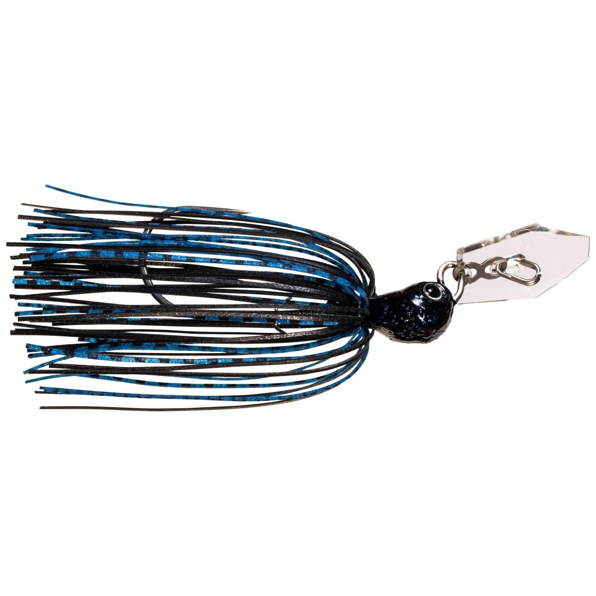 Z ManZ - Man Jack Hammer Stealth Blade Chatterbait - ChatterbaitBlack and BlueCBSB38 - 06