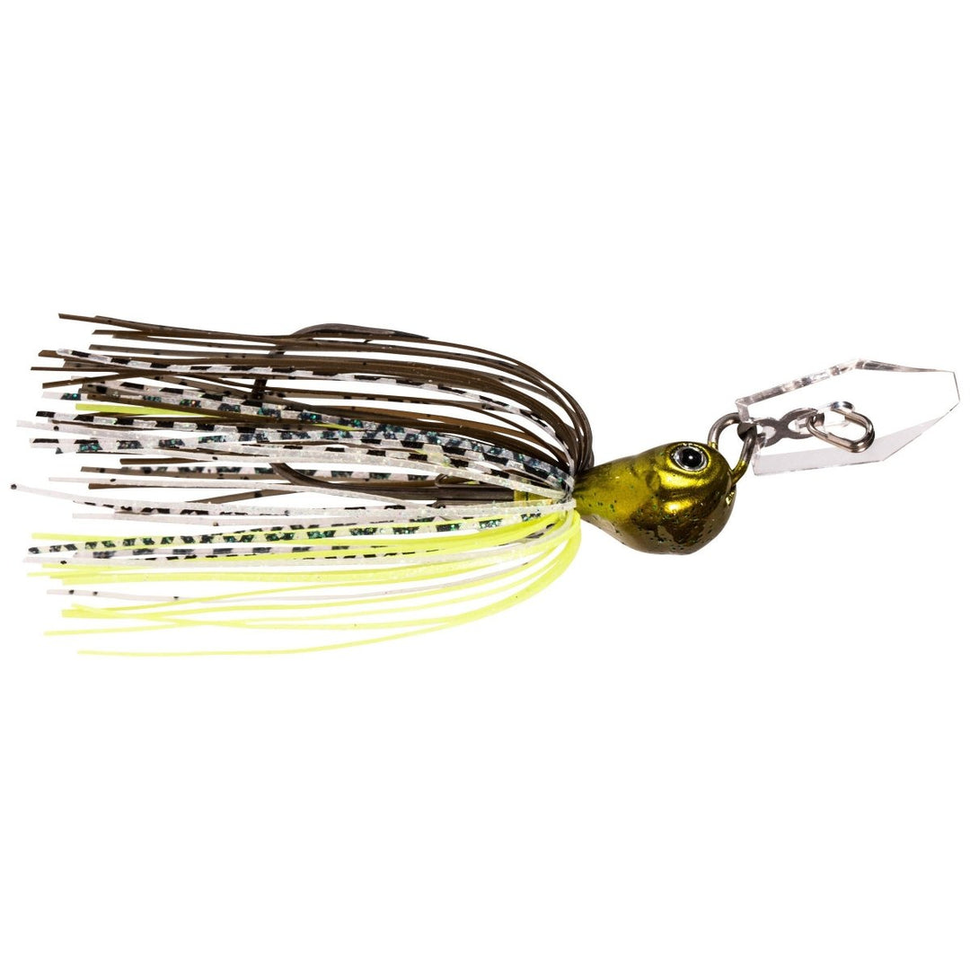 Z ManZ - Man Jack Hammer Stealth Blade Chatterbait - ChatterbaitBHite DelightJCKHMMR - STEALTHBITEDEL - 3/8