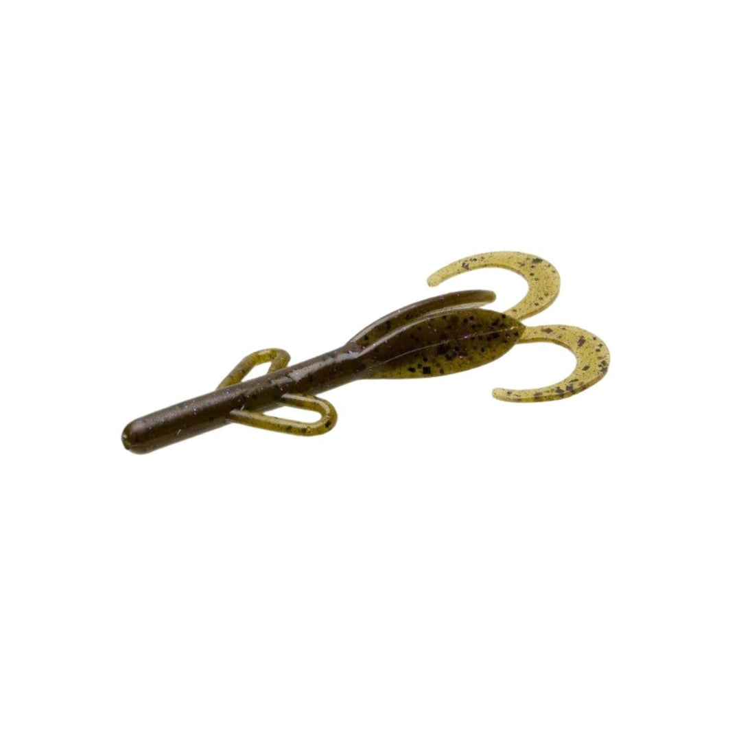 ZoomZoom Baby Brush Hog 4" - Creature Baitsgreen pumpkin purpleZOO105