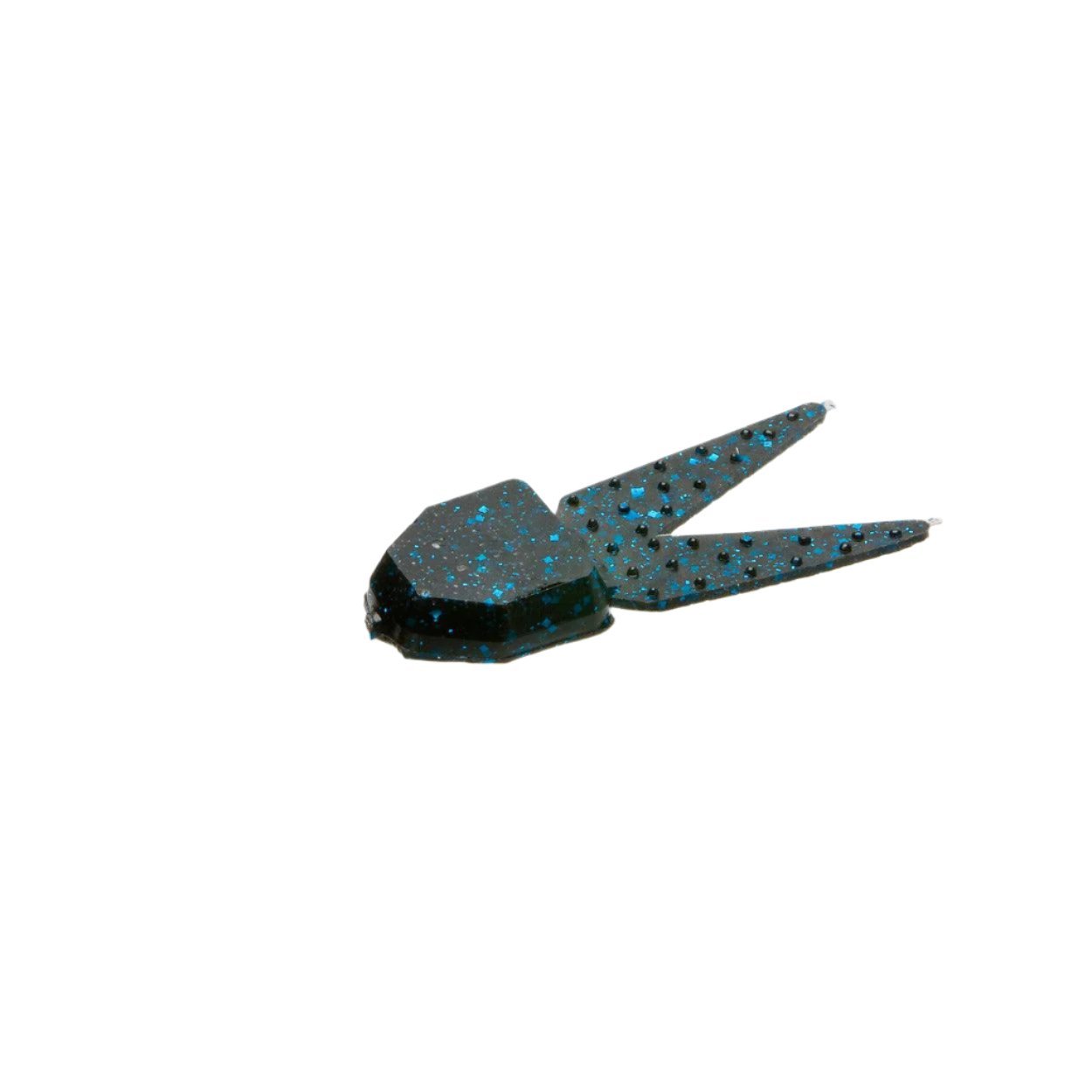 ZoomZoom Small Salty Chunk 2.5" - CrawsBlack and Blue